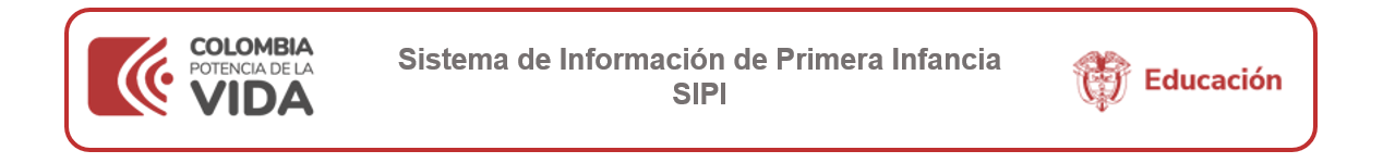 SIPI: Sistema de Información para la Primera Infancia